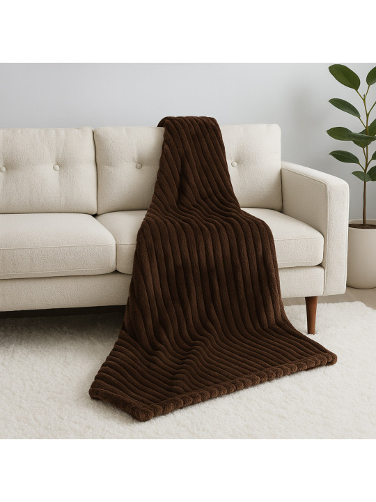 Плед RESTFUL WELLSOFT 220X240 COFFEE 