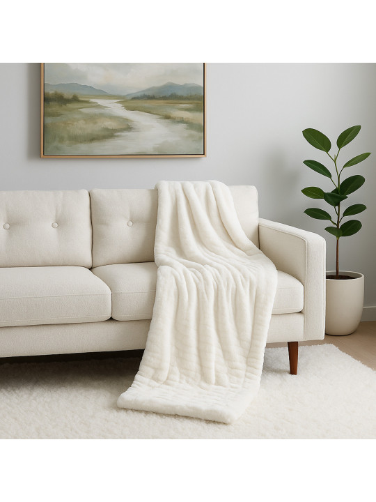 Ծածկոց RESTFUL WELLSOFT 220X240 MILK 