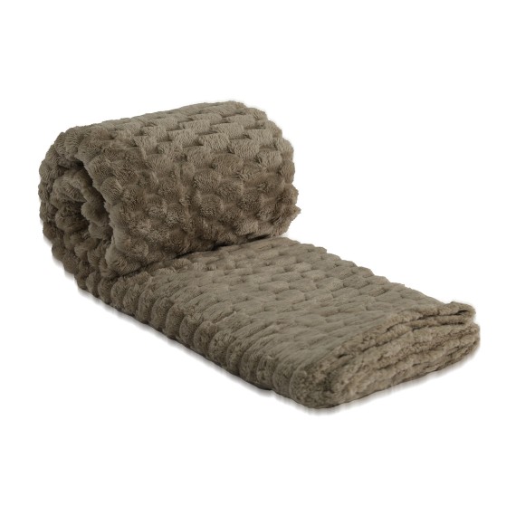 Plaid RESTFUL WELLSOFT CUBE 115X155 NIMBUS 