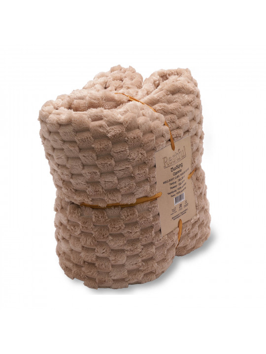 Ծածկոց RESTFUL WELLSOFT CUBE 150X240 BEIGE 