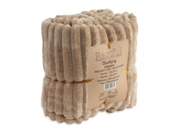 Ծածկոց RESTFUL WELLSOFT LINE 115X155 BEIGE 