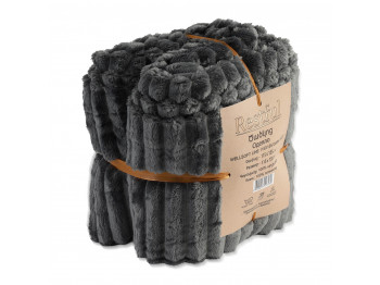Ծածկոց RESTFUL WELLSOFT LINE 115X155 DARK GREY 