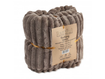 Плед RESTFUL WELLSOFT LINE 115X155 SILVER BEIGE 