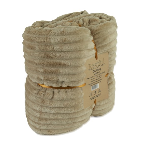 Ծածկոց RESTFUL WELLSOFT LINE 150X240 BEIGE 