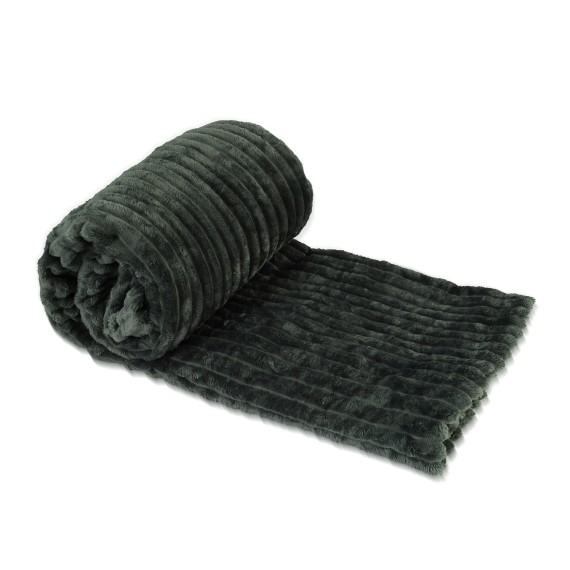 Плед RESTFUL WELLSOFT LINE 150X240 DARK GREY 