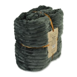 Plaid RESTFUL WELLSOFT LINE 150X240 DARK GREY 