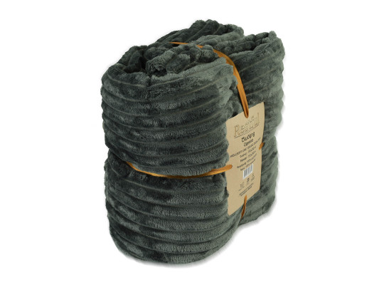 Ծածկոց RESTFUL WELLSOFT LINE 150X240 DARK GREY 