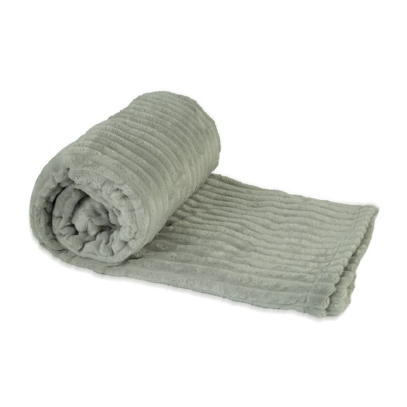 Plaid RESTFUL WELLSOFT LINE 150X240 LIGHT GREY 