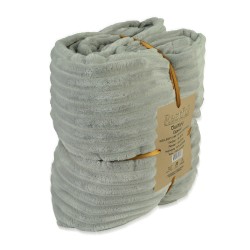Plaid RESTFUL WELLSOFT LINE 150X240 LIGHT GREY 