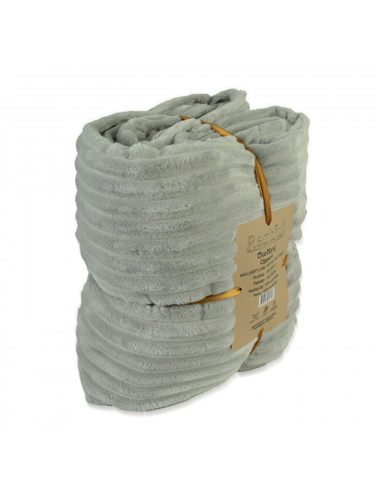 Ծածկոց RESTFUL WELLSOFT LINE 150X240 LIGHT GREY 