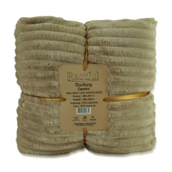 Plaid RESTFUL WELLSOFT LINE 240X240 BEIGE 