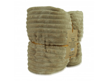 Plaid RESTFUL WELLSOFT LINE 240X240 BEIGE 