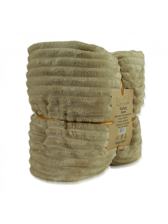 Plaid RESTFUL WELLSOFT LINE 240X240 BEIGE 