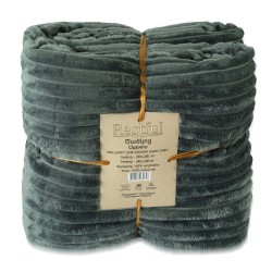 Plaid RESTFUL WELLSOFT LINE 240X240 DARK GREY 