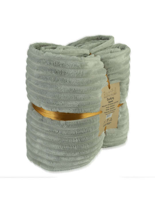 Ծածկոց RESTFUL WELLSOFT LINE 240X240 LIGHT GREY 
