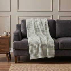 Plaid RESTFUL WELLSOFT LINE 240X240 LIGHT GREY 