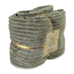 Plaid RESTFUL WELLSOFT LINE 240X240 SILVER BEIGE 