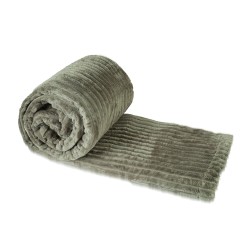 Plaid RESTFUL WELLSOFT LINE 240X240 SILVER BEIGE 