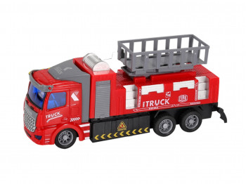transport ZHORYA ZY1249897 Four-way remote control ladder fire truck (not including electricity) 