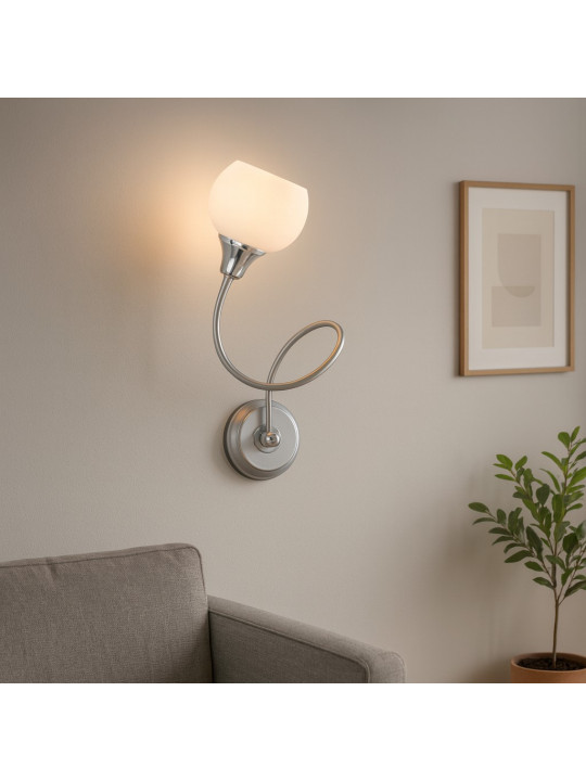 Sconce SEVERNIY SVET FANTAZIA 1-Р.ХРОМ.E14 