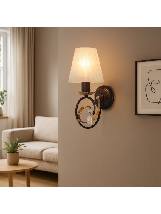 Sconce SEVERNIY SVET VINTAJ  1-Р.СТ.МЕДЬ E14 