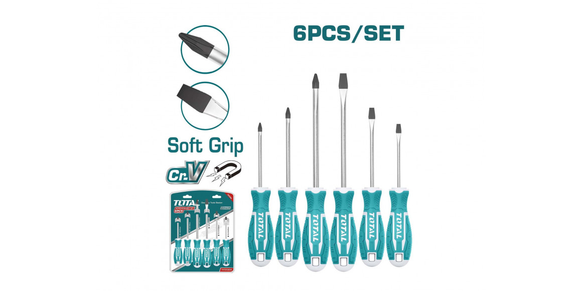 Screwdriver TOTAL THT250606 