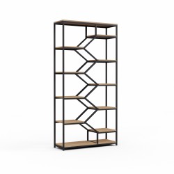Bookcase & shelving HOBEL DAVEN BLACK METAL/K086 (1) 