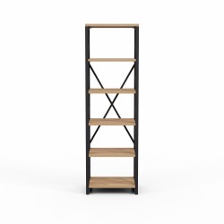 Bookcase & shelving HOBEL LOFT-SH-139-L BLACK/ K003 (1) 