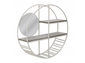 Shelve HOBEL BROMELIA MIRROR METAL 9006/K349 (1) 