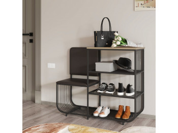 Կոշիկի պահարան HOBEL WMX-SH-666 METAL BLACK L (1) 