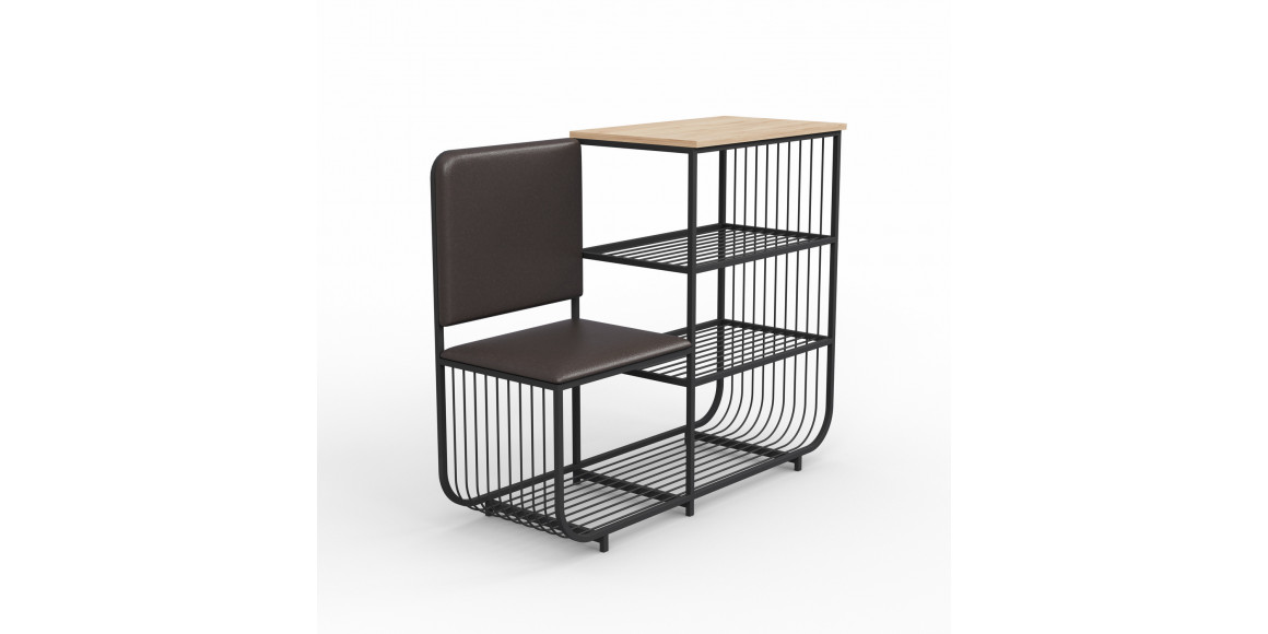 Shoe shelf HOBEL WMX-SH-666 METAL BROWN L (1) 