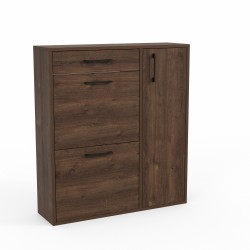 Тумба для обуви VEGA O-08 UZ-819 BLACK K090 (3) 