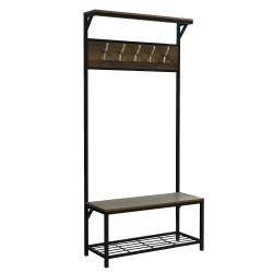 Coat rack HOBEL WMX-HG-46 METAL BLACK/K354 (1) 