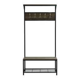 Coat rack HOBEL WMX-HG-46 METAL BLACK/K354 (1) 