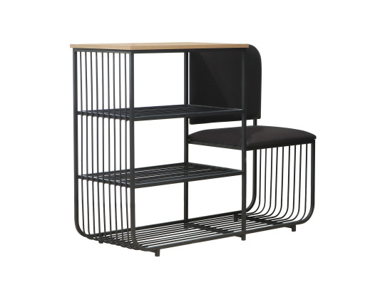 Тумба для обуви HOBEL WMX-SH-666 METAL BROWN R (1) 
