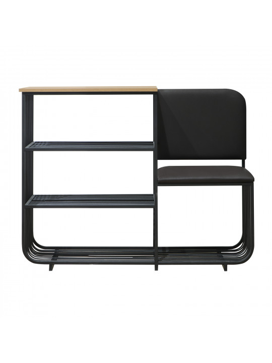 Тумба для обуви HOBEL WMX-SH-666 METAL BROWN R (1) 