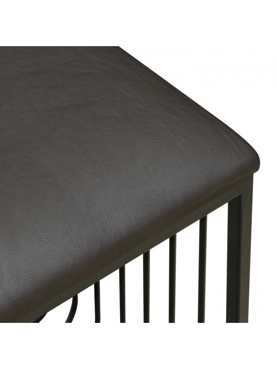 Тумба для обуви HOBEL WMX-SH-666 METAL BROWN R (1) 