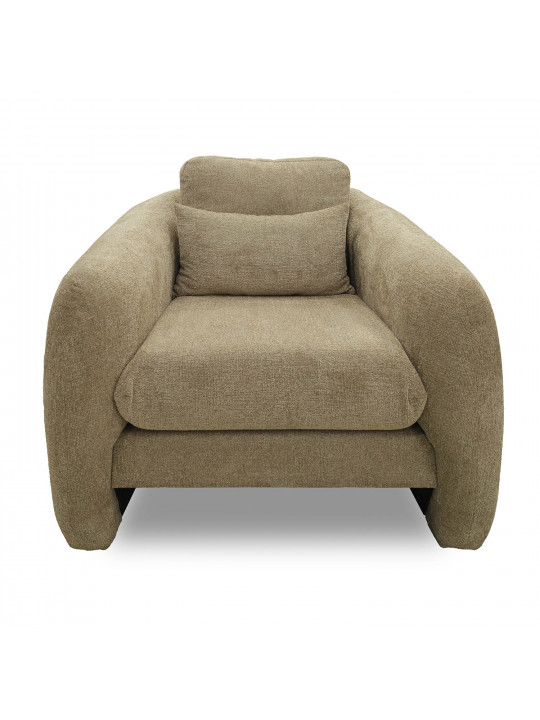Sofa set HOBEL CHILI 3+1+1 DARK CREAM BEATTO 1015 (3) 