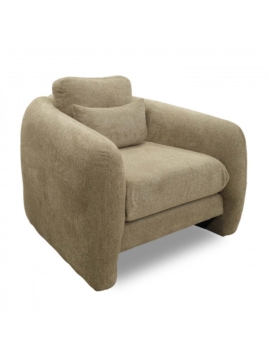 Sofa set HOBEL CHILI 3+1+1 DARK CREAM BEATTO 1015 (3) 