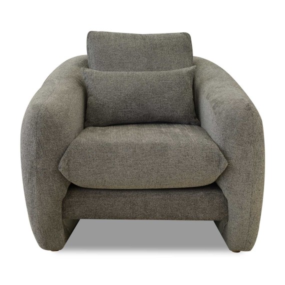 Кресло HOBEL CHILI 1 GREY BEATTO 1036 (1) 