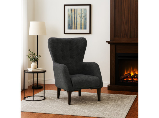 Բազկաթոռ HOBEL CLARA 1 DARK GREY BEATTO 1079 (1) 
