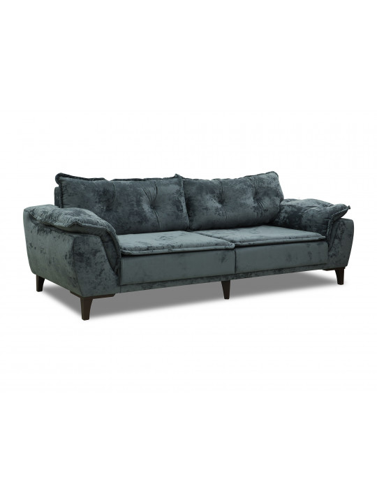 Sofa set HOBEL CLARA 3+1+1 DARK GRAY MONACO 15 (3) 