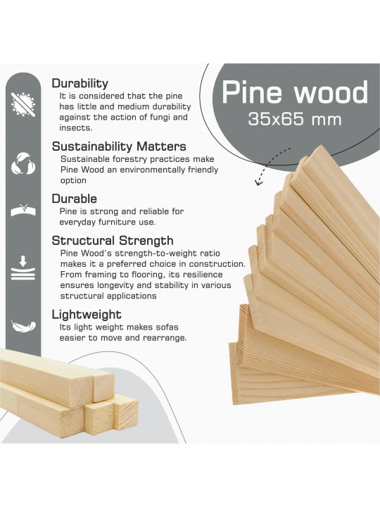 Հավաքածու HOBEL CLARA 3+1+1 DARK GREY BEATTO 1079 (3) 