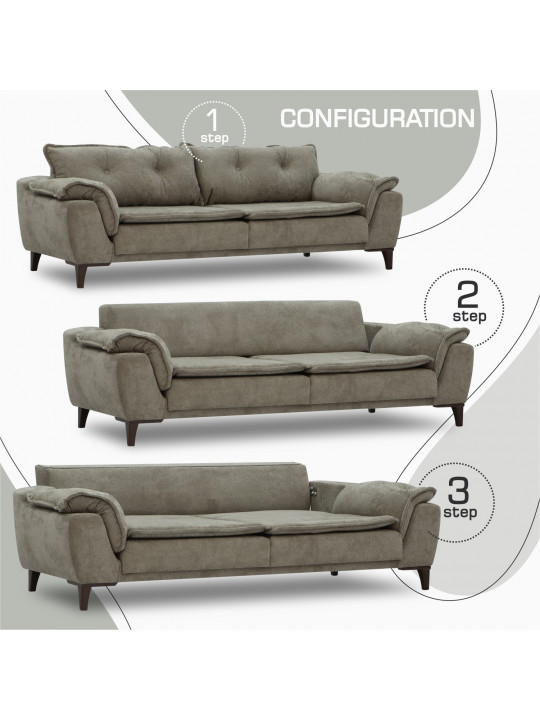 Հավաքածու HOBEL CLARA 3+1+1 F/R CAPPUCCINO BELLA 4 (3) 