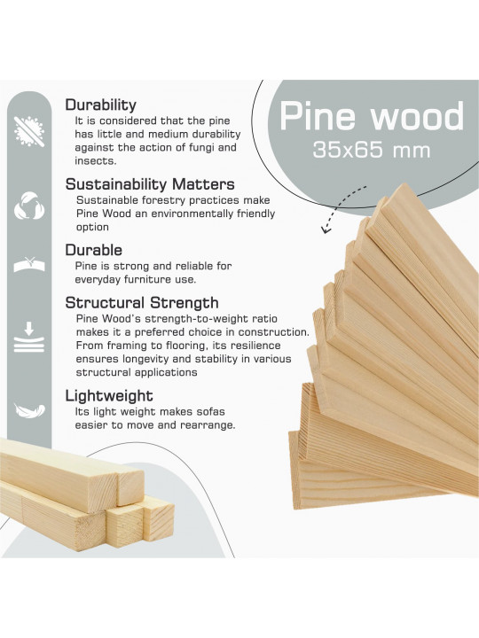 Հավաքածու HOBEL CLARA 3+1+1 F/R GREY MONACO 14 (3) 