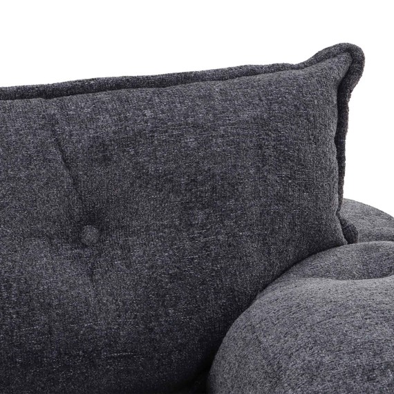 Гарнитур HOBEL CLARA 3+1+1 F/R DARK GREY BEATTO 1078 (3) 