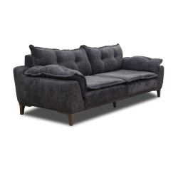 Гарнитур HOBEL CLARA 3+1+1 F/R DARK GREY BEATTO 1078 (3) 