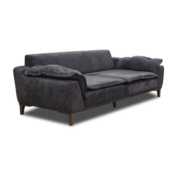 Гарнитур HOBEL CLARA 3+1+1 F/R DARK GREY BEATTO 1078 (3) 