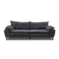 Гарнитур HOBEL CLARA 3+1+1 F/R DARK GREY BEATTO 1078 (3) 