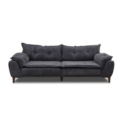 Гарнитур HOBEL CLARA 3+1+1 F/R DARK GREY BEATTO 1078 (3) 